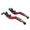 Kawasaki Ninja 650R ER6F ER6N Red Extendable Brake Clutch Levers (2006-2018)
