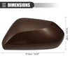 Toyota Camry 2018-2023 Brown Left Side Mirror Cover