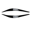 BMW F22 F23 M Sport (2014-2021) Black 2 x Headlight Eyelid Covers