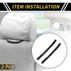Jeep Wrangler (2011-2023) Black 2 x Headrest Grab Handles