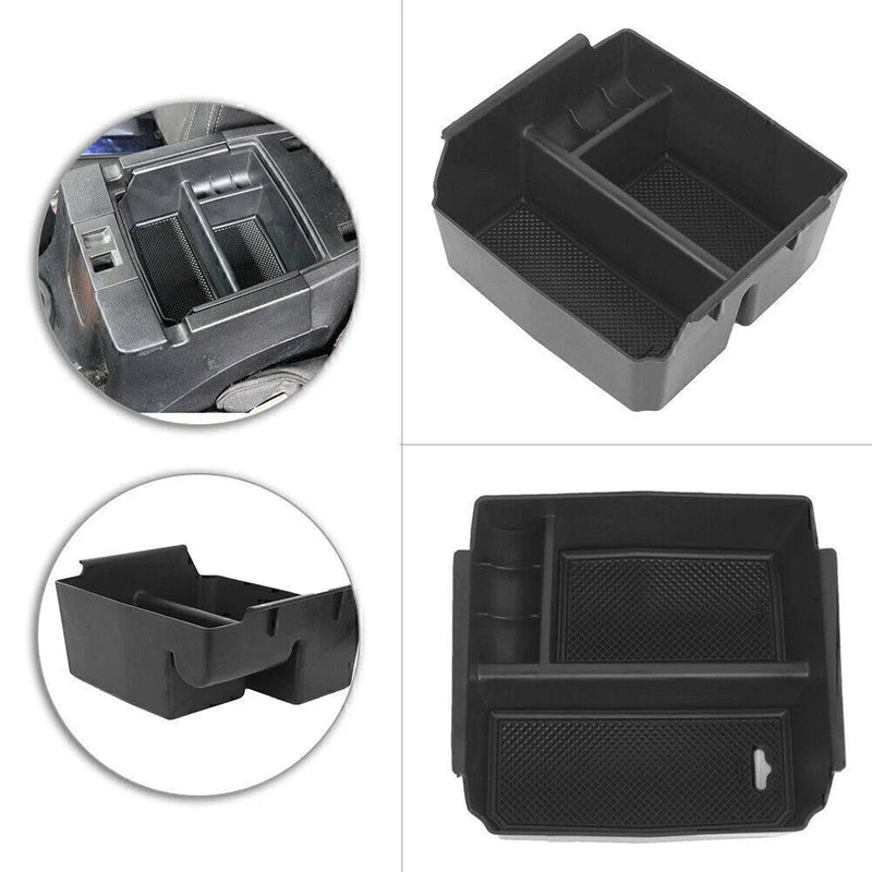 Jeep Wrangler Center Console Armrest Storage Box Organizer (2011-2017)