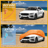 Volvo S60 Waterproof All Weather Car Cover (210D-PU, Orange)