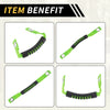 Jeep Wrangler Roof Rope Handle Green 2 x Roll Bar Grab Handles