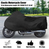 Harley Dyna Softail Sportster 883 XL Indoor Motorcycle Cover Elastic