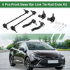 Toyota RAV4 6x Front Suspension Kit Tie Rod Ends Sway Bar Link Ball Joint