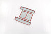 Toyota Sienna Carbon Fiber Center Armrest Cover Trim (2021-2023)