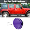 Jeep Wrangler Purple Gas Fuel Tank Filler Cap Cover (2007-2018)