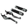 BMW S1000R S1000RR Titan Extendable Brake Clutch Levers Grip Set (2014-2023)