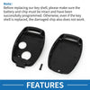 Honda Civic Keyless Entry Remote Fob Shell Case (2006-2013)