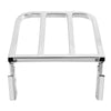 Harley Softail Fatboy Dyna Chrome Detachable Rear Backrest Luggage Rack