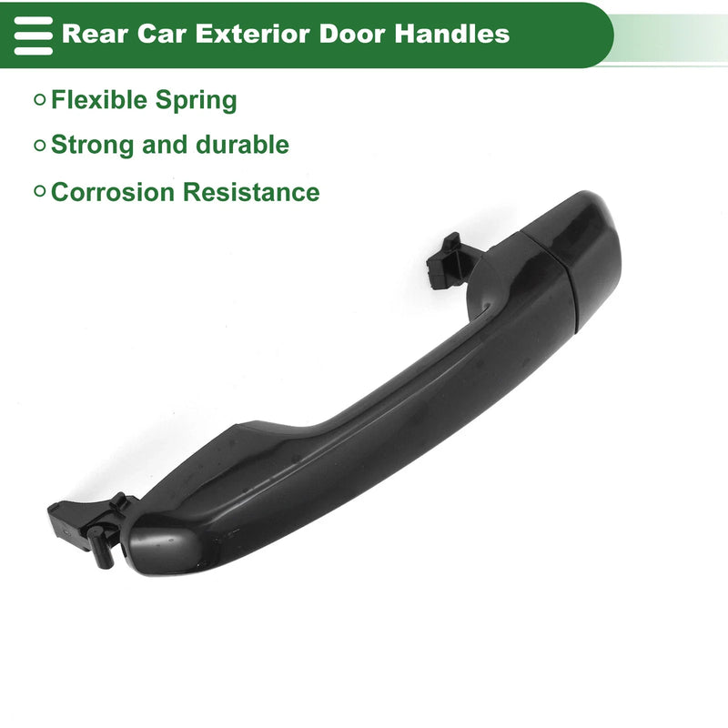 Toyota 4Runner (2003-2023) Black Rear Exterior Door Handle
