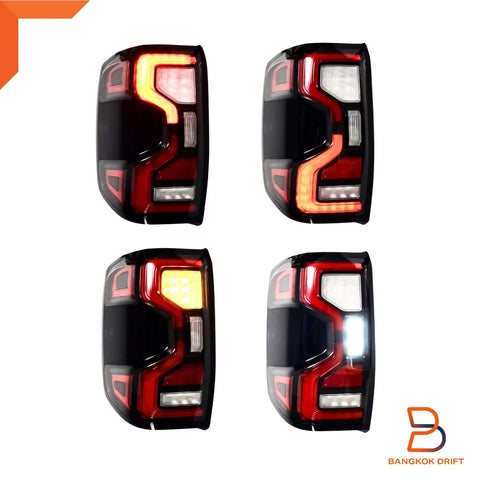 Ford Ranger Raptor OEM LED Tail Lights w/ Blind Spot Radar (2022-2025)