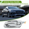 Chevrolet / GMC Silver Tone Rear Left Exterior Door Handle