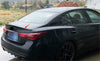 Infiniti Q50 Sedan ABS Black Rear Spoiler Wing (2014-2024)