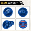 Jeep Wrangler JK (2007-2017) Blue Roof Top Mounting Knob Screw Cover