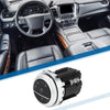 Mercedes-Benz C 300 2022-2023, Plastic, Black Headlight Switch