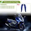 Yamaha TMAX 530 Foot Pegs 1 pair Aluminum Alloy Blue (2012–2019)