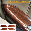 Honda Accord Crosstour 4X Peach Woodgrain Door Armrest Trim (2008–2013)
