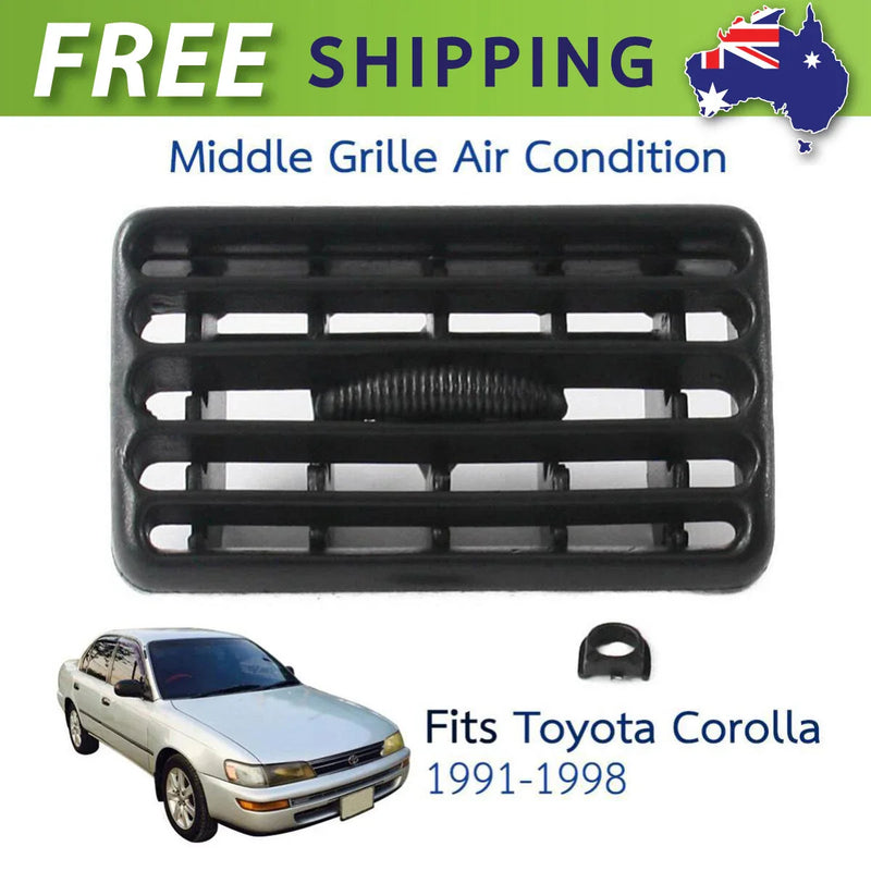 Middle Dash Air-Con Vent A/C Grille Fits 1991-98 Toyota Corolla AE101 AE111 Car