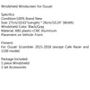 15-18 Ducati Scrambler 1x Windscreen (2015-2018)