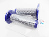 Yamaha YZ80 Forseti Blue Grey Diamond Handlebar Grip Set