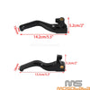 Harley Sportster XR1200 / XR1200X / XL1200L Red Front Hand Brake Clutch Levers (2007-2019)