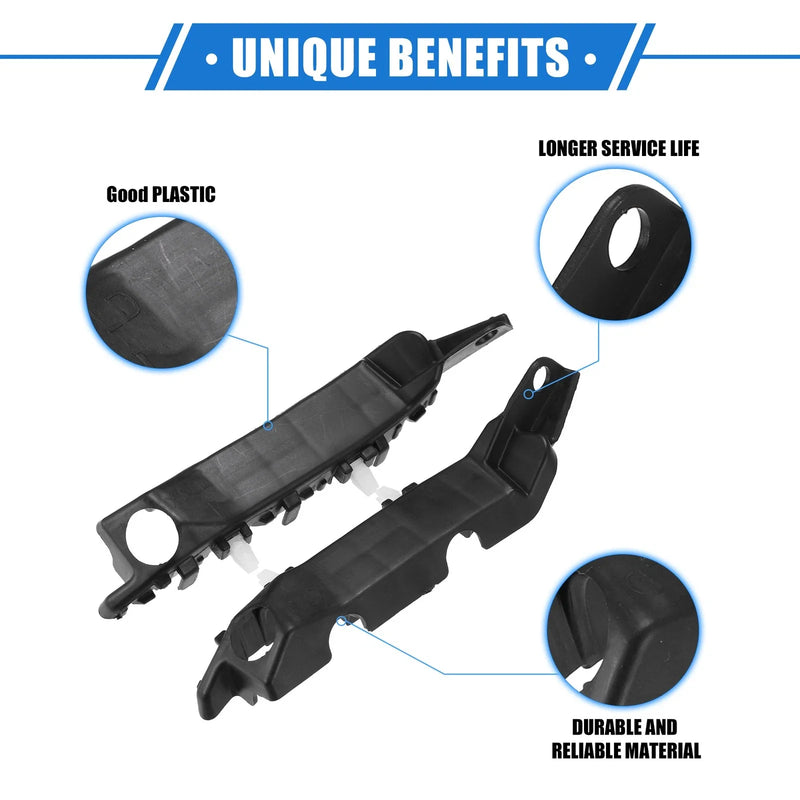 Hyundai Elantra Bumper Brackets Support Covers (2017-2020)