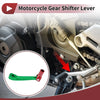 Honda CRF150F Green Red Silver Tone Shifter Lever (2003–2017)
