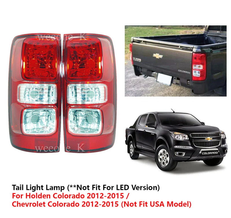 Chevrolet Holden Colorado Tail Lights (2012-2015)