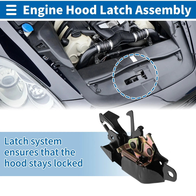 Toyota Tacoma 1 Pc Hood Latch Assembly (1995–2000)