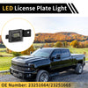 Chevrolet Silverado 2 x License Plate Light Tag Lamps