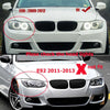 BMW E90 E91 3 Series Glossy Black Front Bumper Kidney Grille (2008-2011)