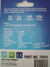 Boat / Caravan, 83mm, 192 Lumen, IP66 12V 12x5630 LED Cabin Dome Light