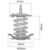 Toyota Landcruiser Prado VZJ120 V6 5VZ-FE 3.4L Thermostat (2002–2005)