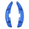 Lexus ES300h ES350 Blue Steering Wheel Shift Paddle Shifter Covers (19-24)