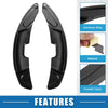Lexus ES200 ES260 Steering Wheel Shift Paddle Covers  Black (2018-2021)