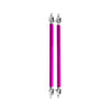 Universal Adjustable Front Bumper Lip Splitter Strut Rod Tie Support Bar - Purple