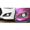 Hyundai Veloster Turbo 12-17 Real Carbon Fiber Front Bumper Fog Light Cover