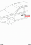 Toyota Aurion GSV40 Left Mirror Indicator Turn Signal