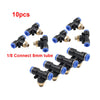 Tire Changer Parts 10pcs G 1/8" T Fitting Connector Tube 8mm