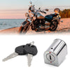 Honda CG125 Stainless Steel Motorcycle Steering Lock with 2 Keys (2000-2023)