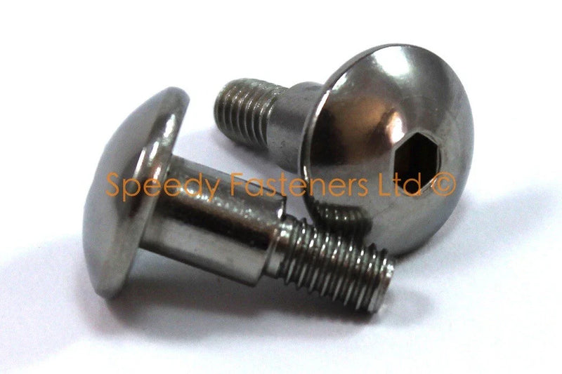 Suzuki 2x Sedile/carenatura Bulloni Inox m6 X 20mm+10mm Spalla