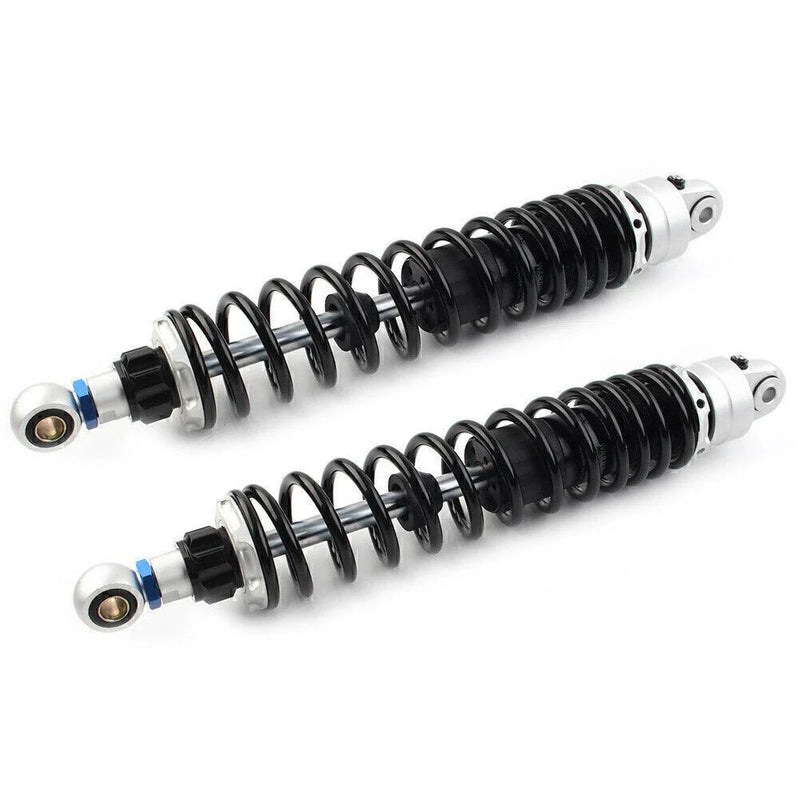 Honda Yamaha Suzuki Black 385mm ATV Air Shock Absorber Damper