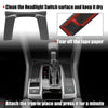 Honda Civic Gear Panel Trim Shift Box Cover Decal (2016-2021)