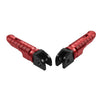 Ducati Panigale 1199 2012-2014, 1299 2015-2017, V2 V4 Red Front Footrest Pegs