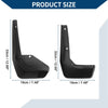 Honda Avancier Mud Flaps Splash Guards 1 Set (2016-2019)