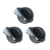 Peterbilt 330 335 379 387 3 x AC Heater Control Knobs