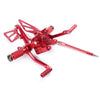 Suzuki GSXR1000 GSXR600 GSXR750 Red Rearsets Foot Pegs (2000-2005)