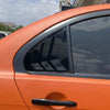 Mitsubishi Lancer EVO Gloss Black Side Vent Window Louver Cover Trim (09-16)