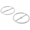 Harley Electra Tri Glide Chrome Speaker Trim Ring Covers (2014-2023)